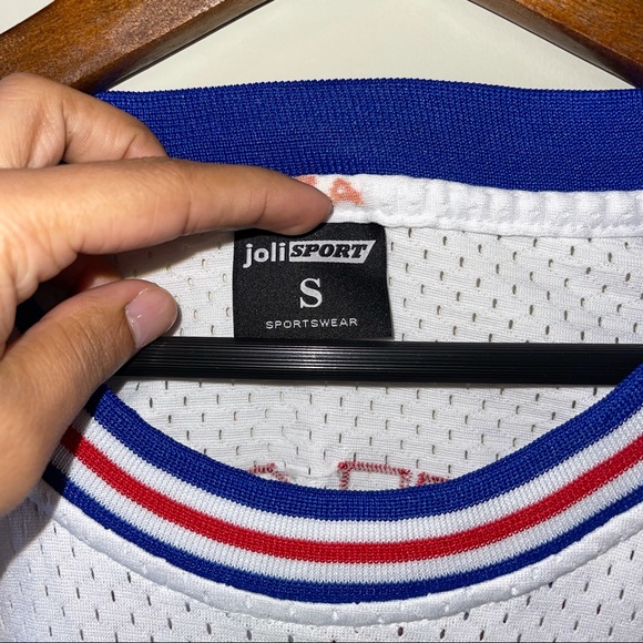 Men’s sz S Looney Tunes Squad Bugs 1 Vintage White Space Jam jersey-Nostalgic - Picture 6 of 8